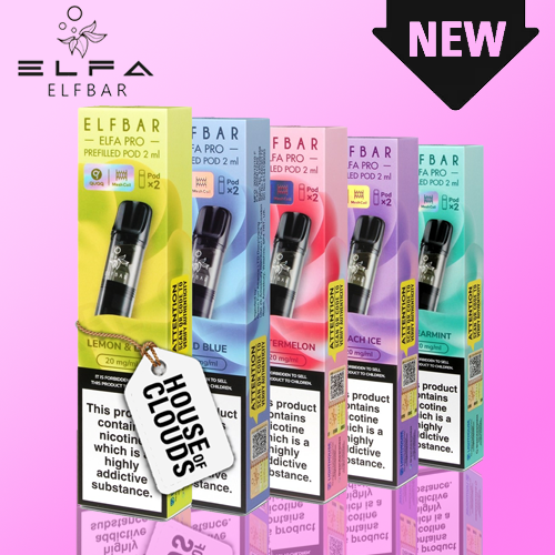 ELFA Pods & Vape Devices Malta | Elf Bar Pre-Filled Pod System  House Of  Clouds