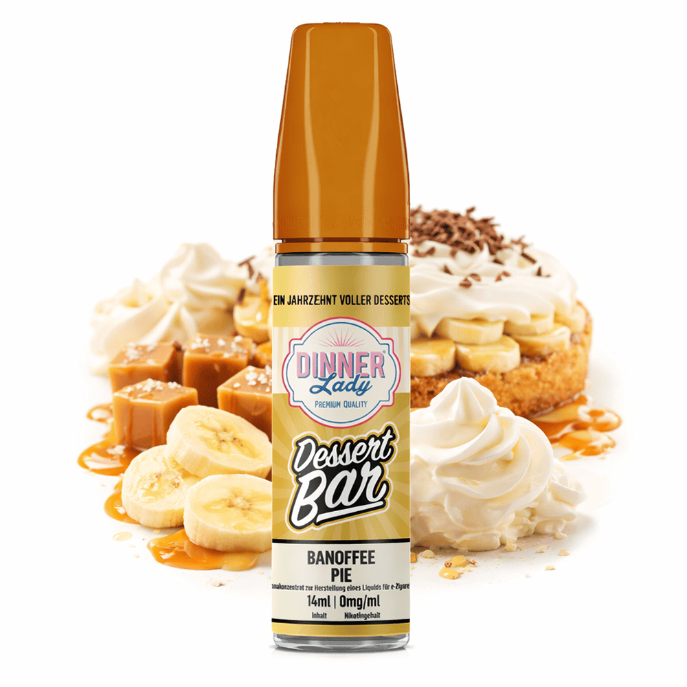 Dinner Lady Dessert Bar- Banoffee Pie 60ml Longfill