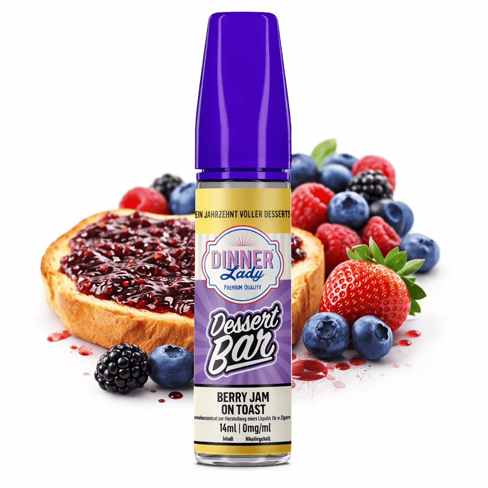 Dinner Lady Dessert Bar- Berry Jam On Toast 60ml Longfill