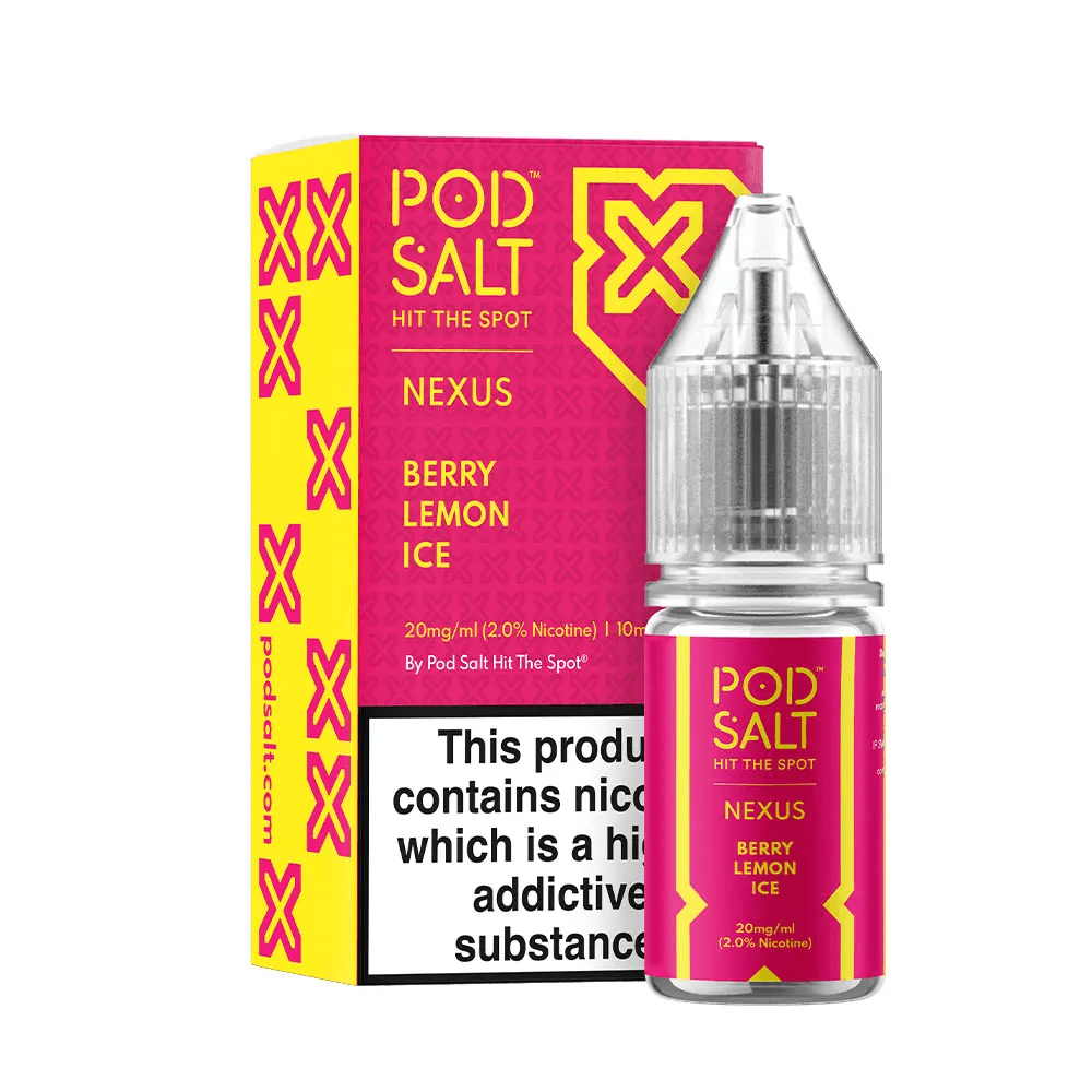 Pod Salt Nexus - Berry Lemon Ice 10ml 20mg Nic Salt