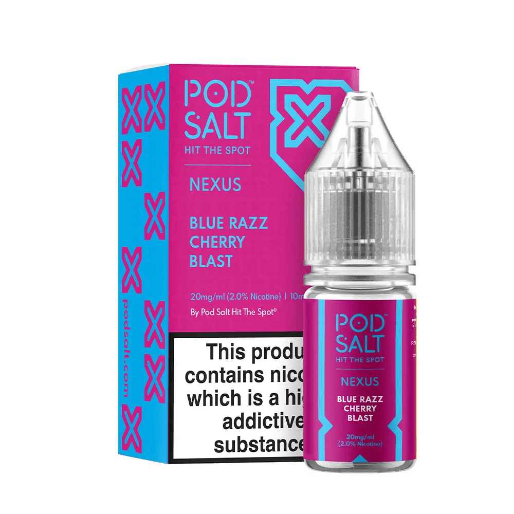 Pod Salt Nexus - Blue Razz Chery Blast 10ml 20mg Nic Salt