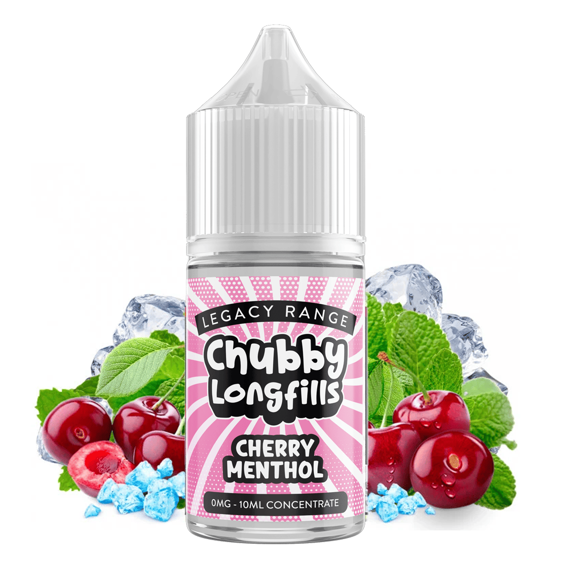 Chubby Longfills - Cherry Menthol 30ml