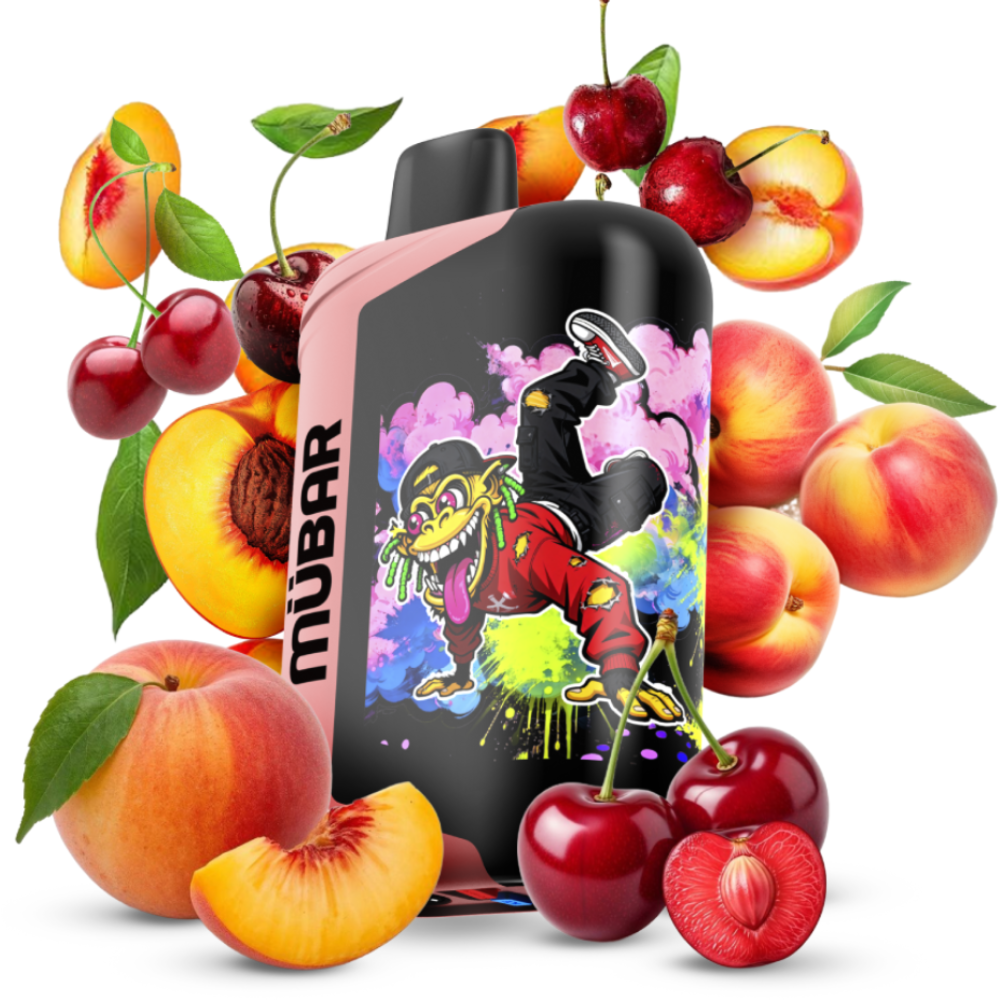 MUBAR 50k Disposable - Cherry Peach 0mg