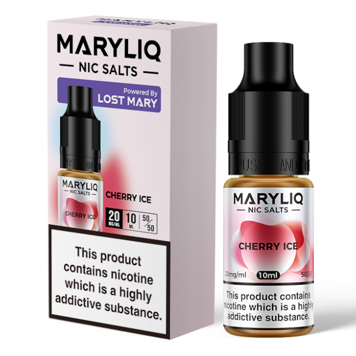Maryliq - Cherry Ice 10 ml 20 mg di sale Nic