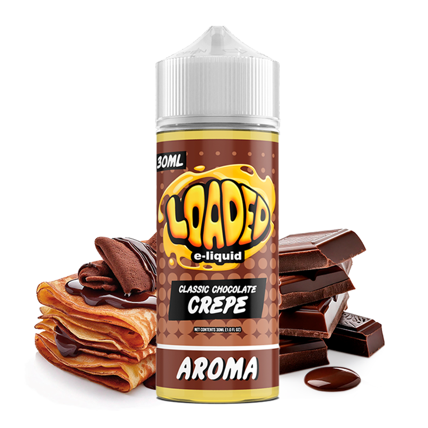 Loaded – Classic Chocolate Crepe 100ml Longfill