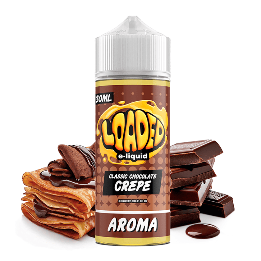Loaded – Classic Chocolate Crepe 100ml Longfill