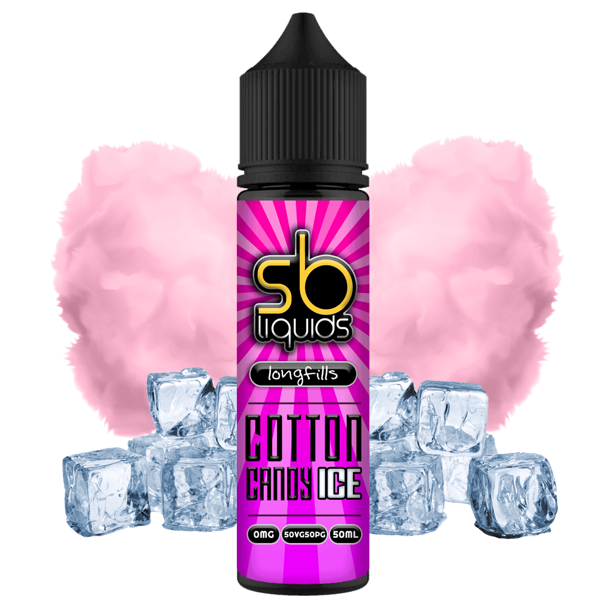 SB Liquids - Cotton Candy Ice Longfill