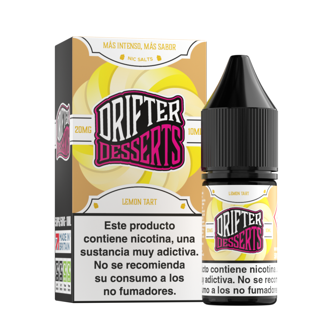 Drifter Bar Salts - Lemon Tart 10ml