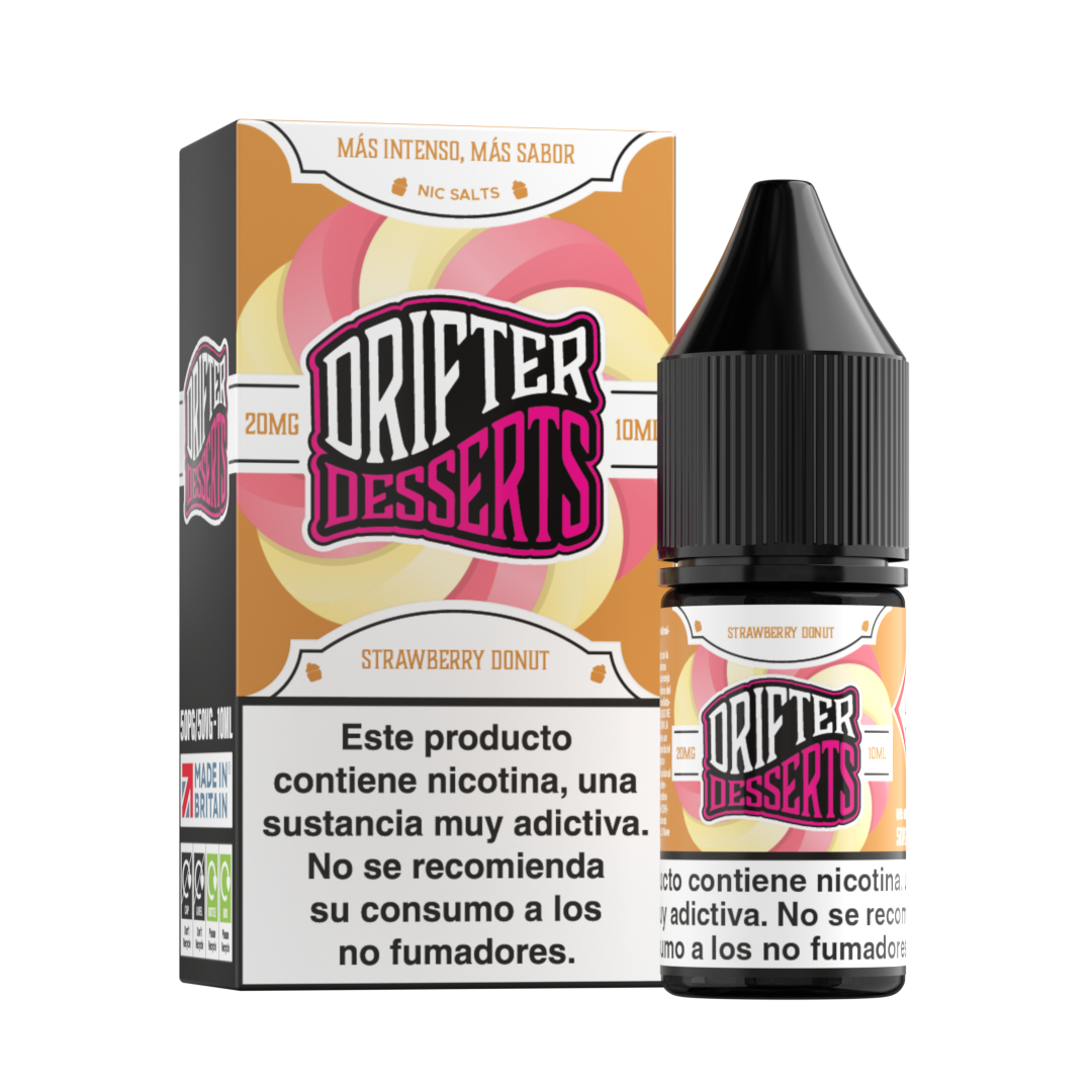 Drifter Bar Salts - Strawberry Donut 10ml