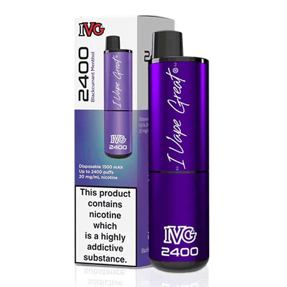 IVG 2400 - Blackcurrant Menthol 20mg