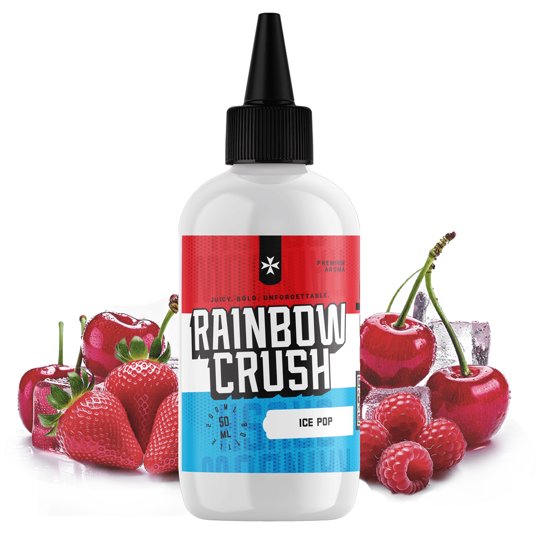 Rainbow Crush - Ice Pop 200ml Longfill