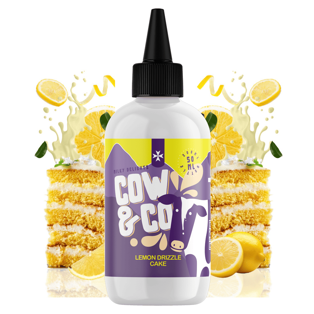 Cow & Co - Lemon Drizzle Cake 200ml Longfill