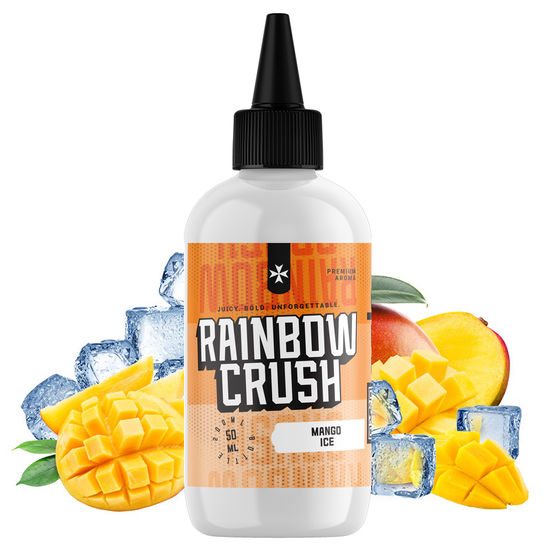 Rainbow Crush - Mango Ice 200ml Longfill