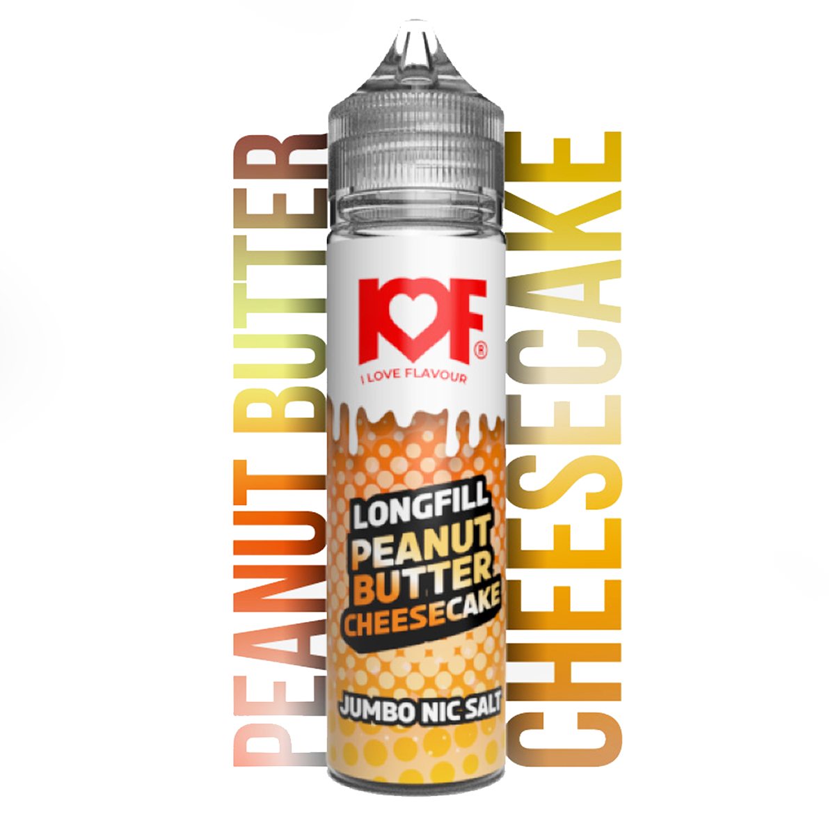 I Love Flavour - Peanut Butter Cheesecake 60ml Longfill