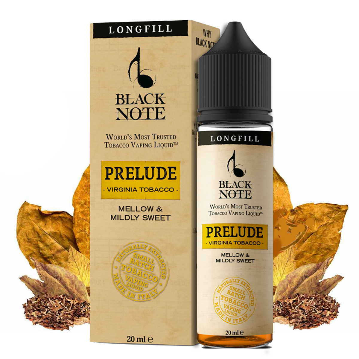 Black Note - Prelude 60ml Longfill