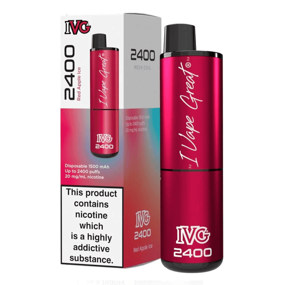 IVG 2400 - Red Apple Ice 20mg