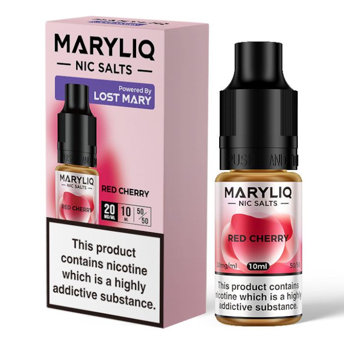 Maryliq - Cerise Rouge 10 ml 20 mg Sel de Nic