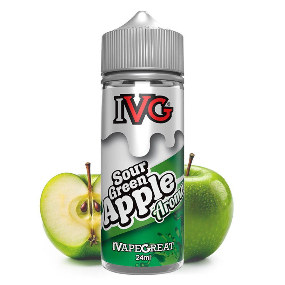 IVG - Sour Green Apple 120ml Longfill