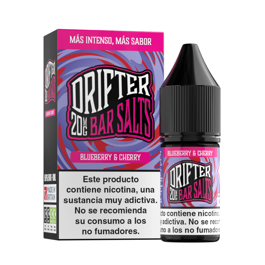 Drifter Bar Salts - Blueberry & Cherry 10ml