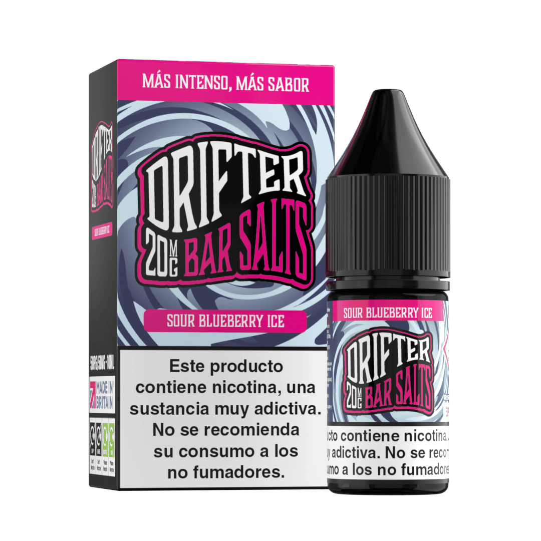 Drifter Bar Salts - Sour Blueberry Ice 10ml