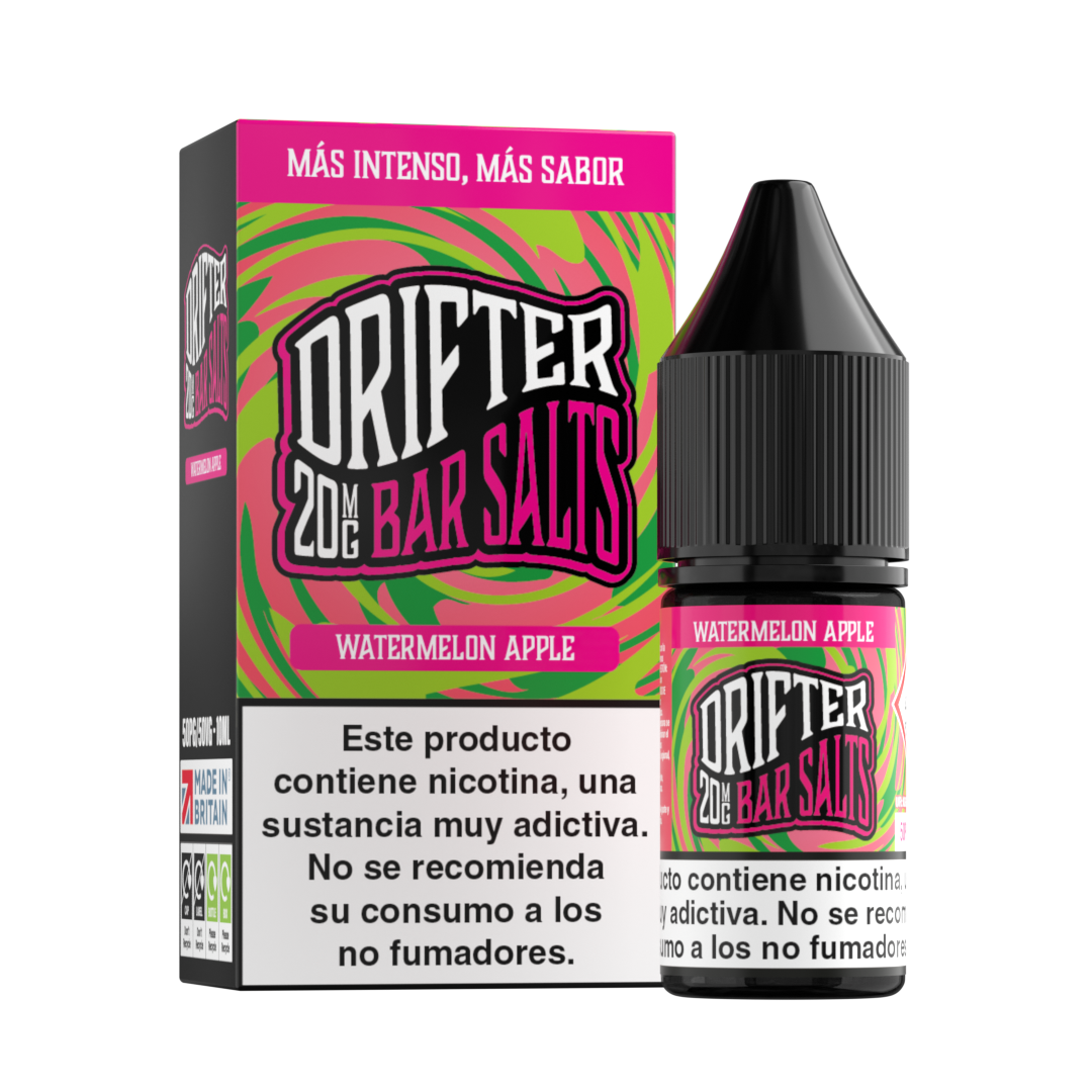 Drifter Bar Salts - Watermelon Apple 10ml