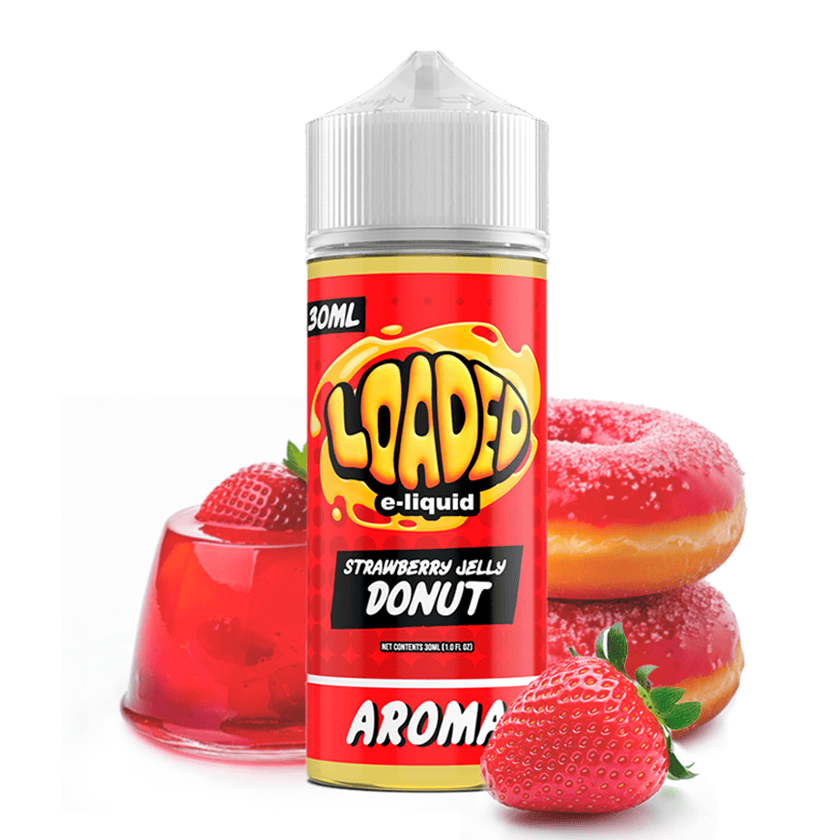 Loaded - Strawberry Jelly Donut 100ml Longfill