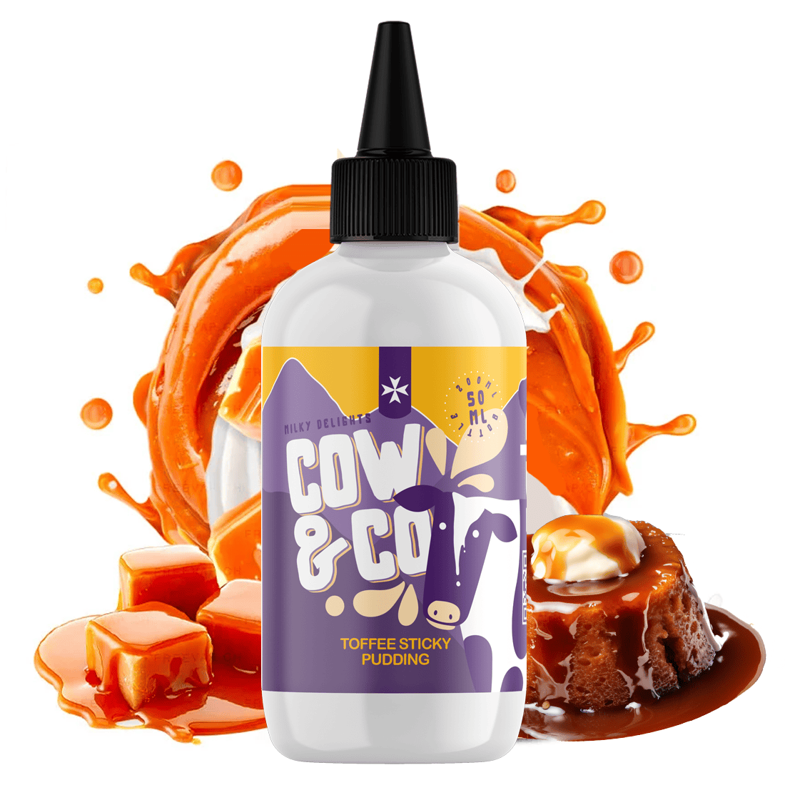 Cow & Co - Toffee Sticky Puding 200ml Longfill