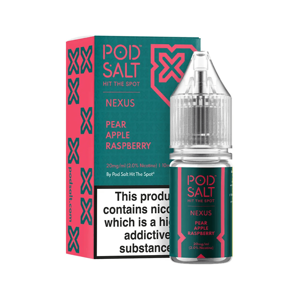 Pod Salt Nexus - Pear Apple Raspberry 10ml 20mg Nic Salt