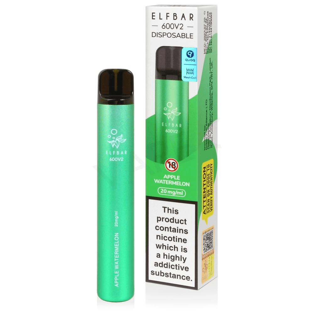 Elfbar 600 V2 - Apple Watermelon 20mg