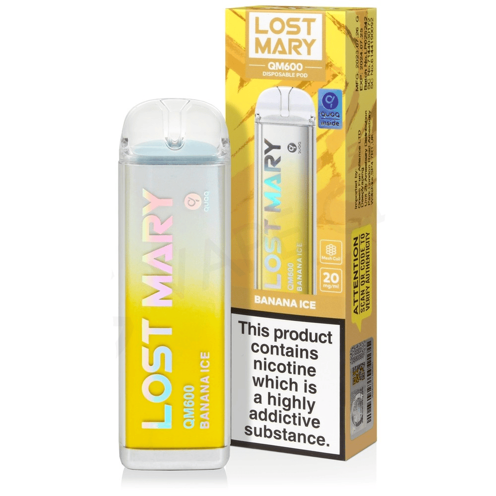 Lost Mary QM600 - Banana Ice 20mg