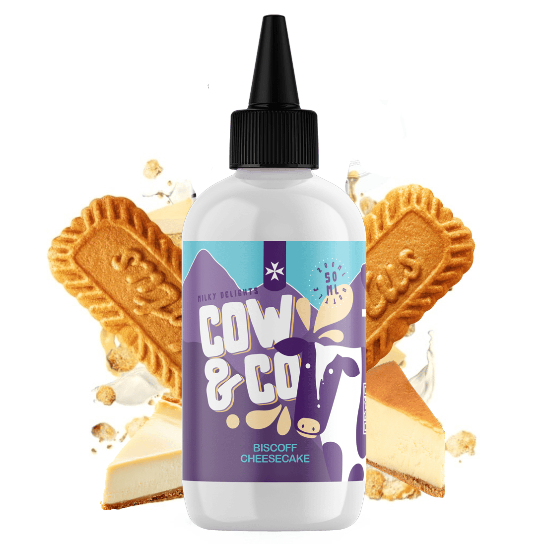 Cow & Co - Biscoff Cheesecake 200ml Longfill
