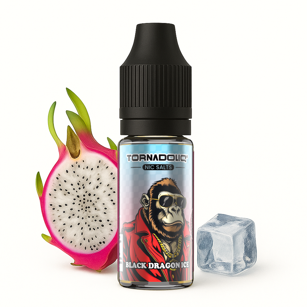 Tornadoliq, Black Dragon Ice Nic Salt, 10ml