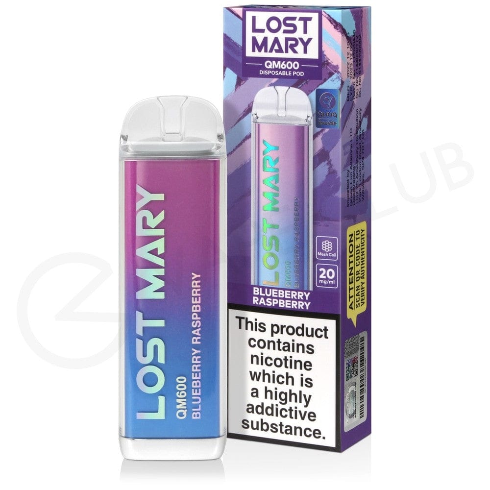 Lost Mary QM600 - Blueberry Raspberry 20mg