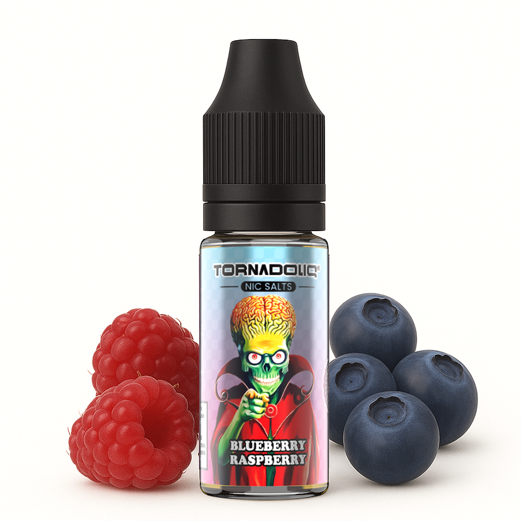 Tornadoliq, Blueberry Raspberry Nic Salt, 10ml
