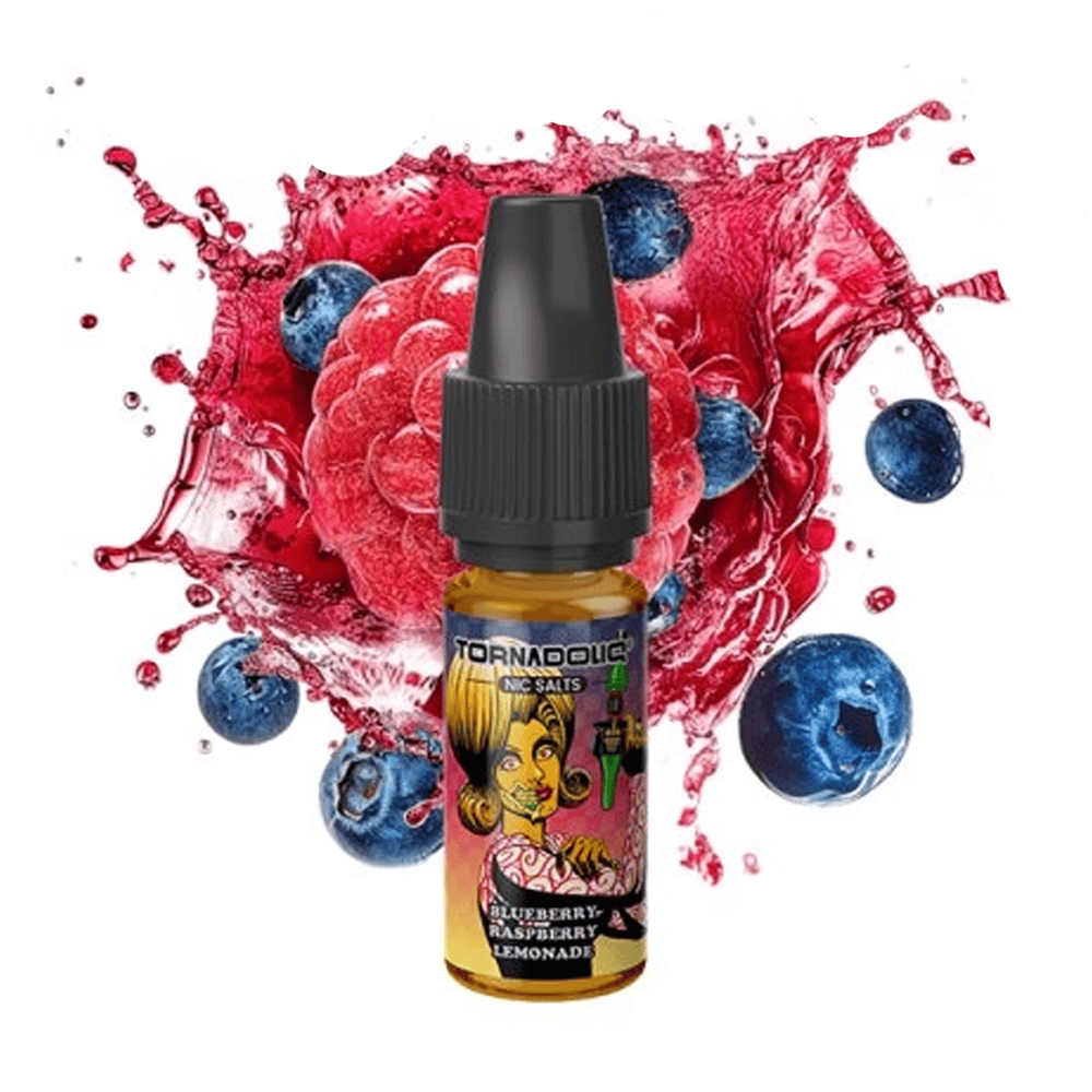 Tornadoliq, Blueberry Raspberry Lemonade Nic Salt, 10ml 20mg