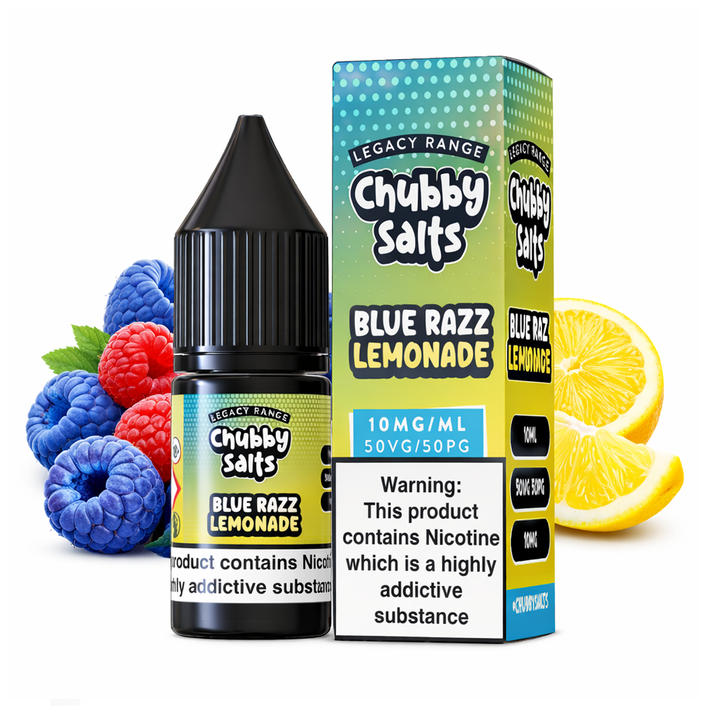 Chubby Salts - Blue Razz Lemonade 10ml