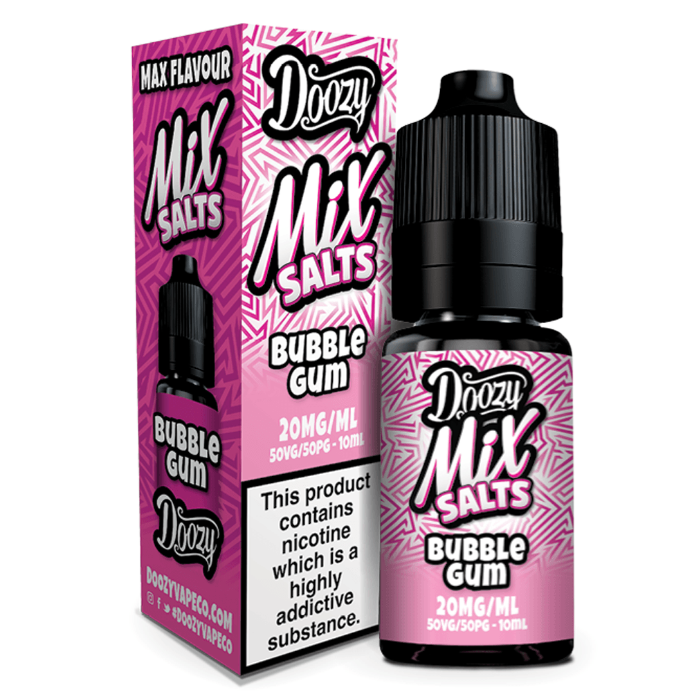 Doozy Mix Salts - Bubble Gum 10ml 20mg Nic Salt