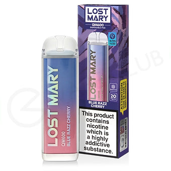 Lost Mary QM600 - Blue Razz Cherry 20mg