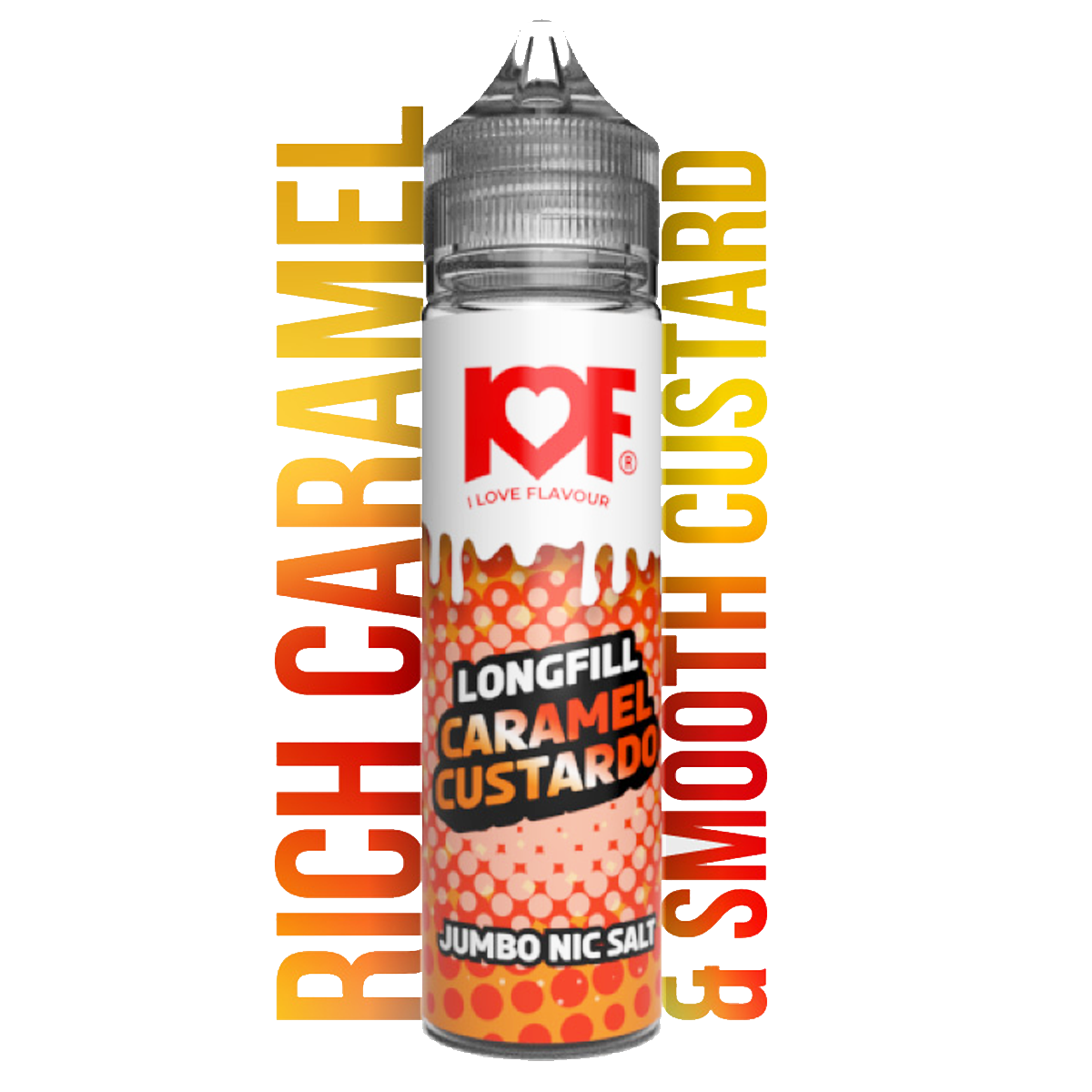 I Love Flavour - Caramel Custardo 60ml Longfill