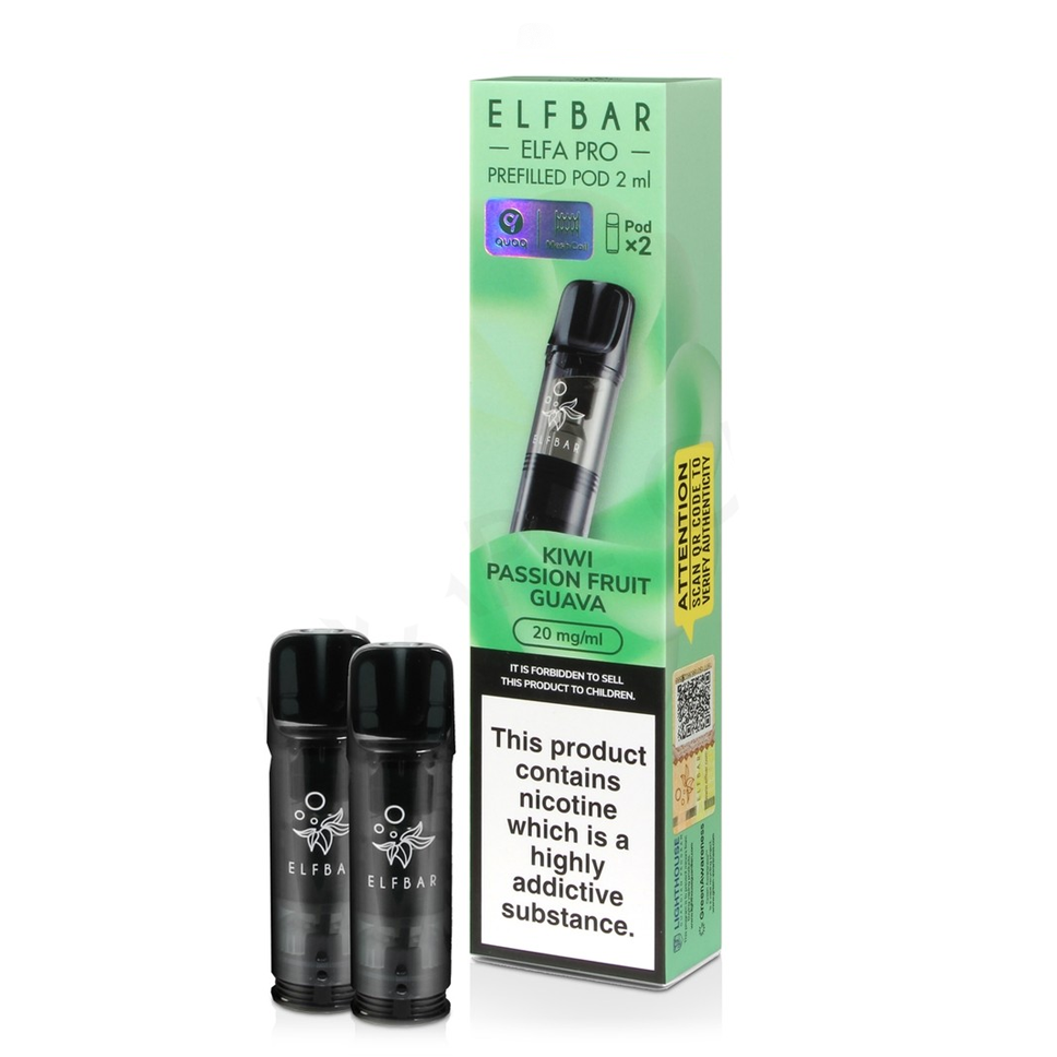 Elfbar ELFA Pro - Kiwi Passionfruit Guava 20mg