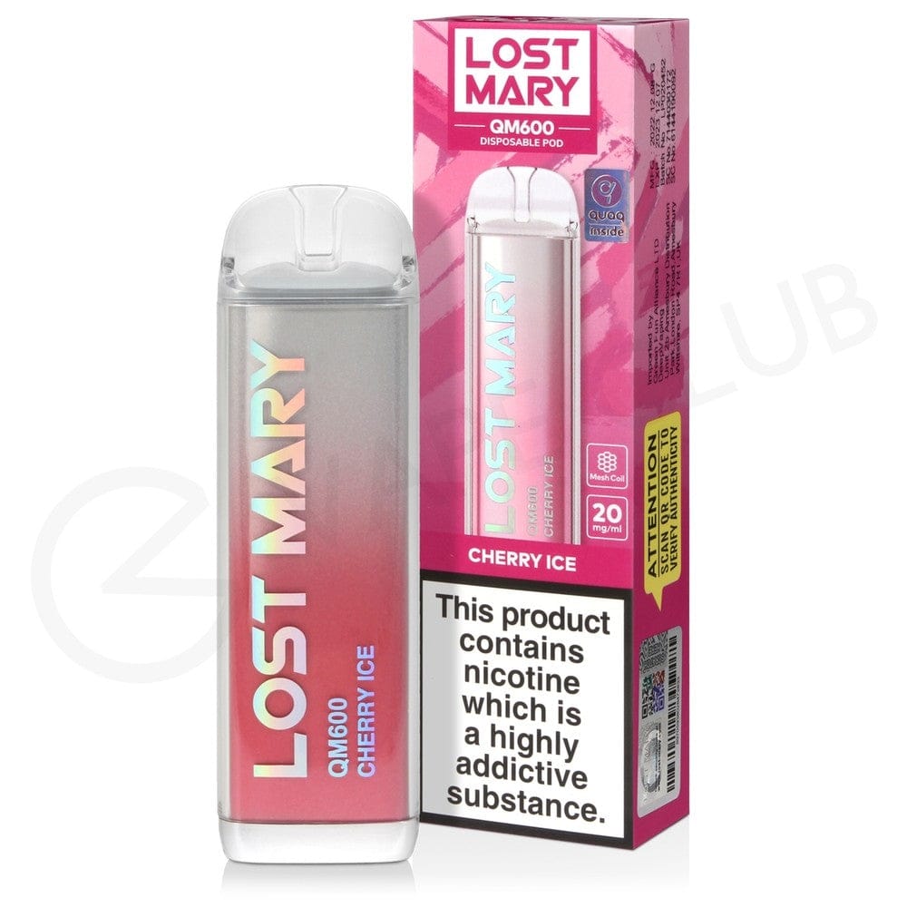 Lost Mary QM600 - Cherry Ice 20mg