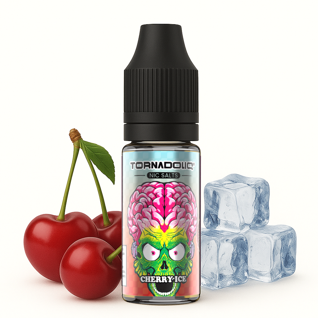 Tornadoliq, Cherry Ice Nic Salt, 10ml