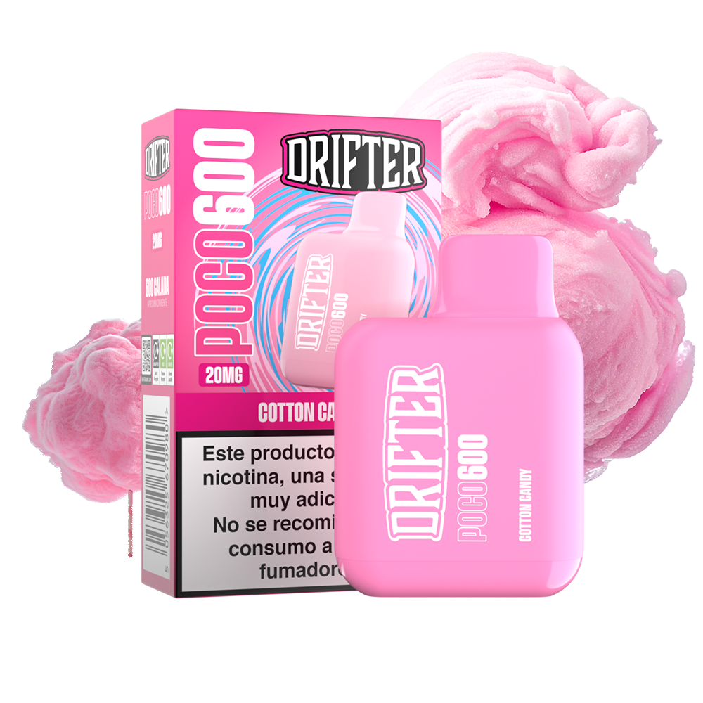 Drifter Poco 600 - Cotton Candy 20mg