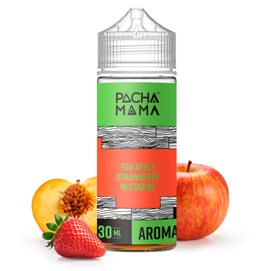 Pacha Mama - Fuji Apple Strawberry Nectarine 120ml Longfill