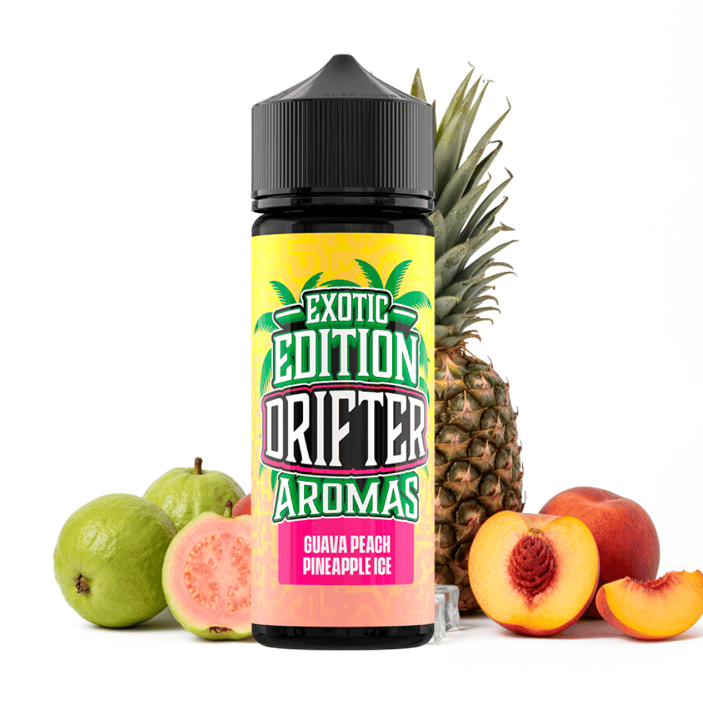Drifter Exotic - Guava Peach Pineapple Ice 120ml Longfill