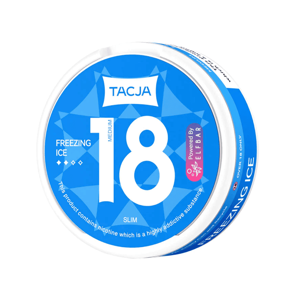 Elf Bar TACJA Nicotine Pouches - Freezing Ice 18mg