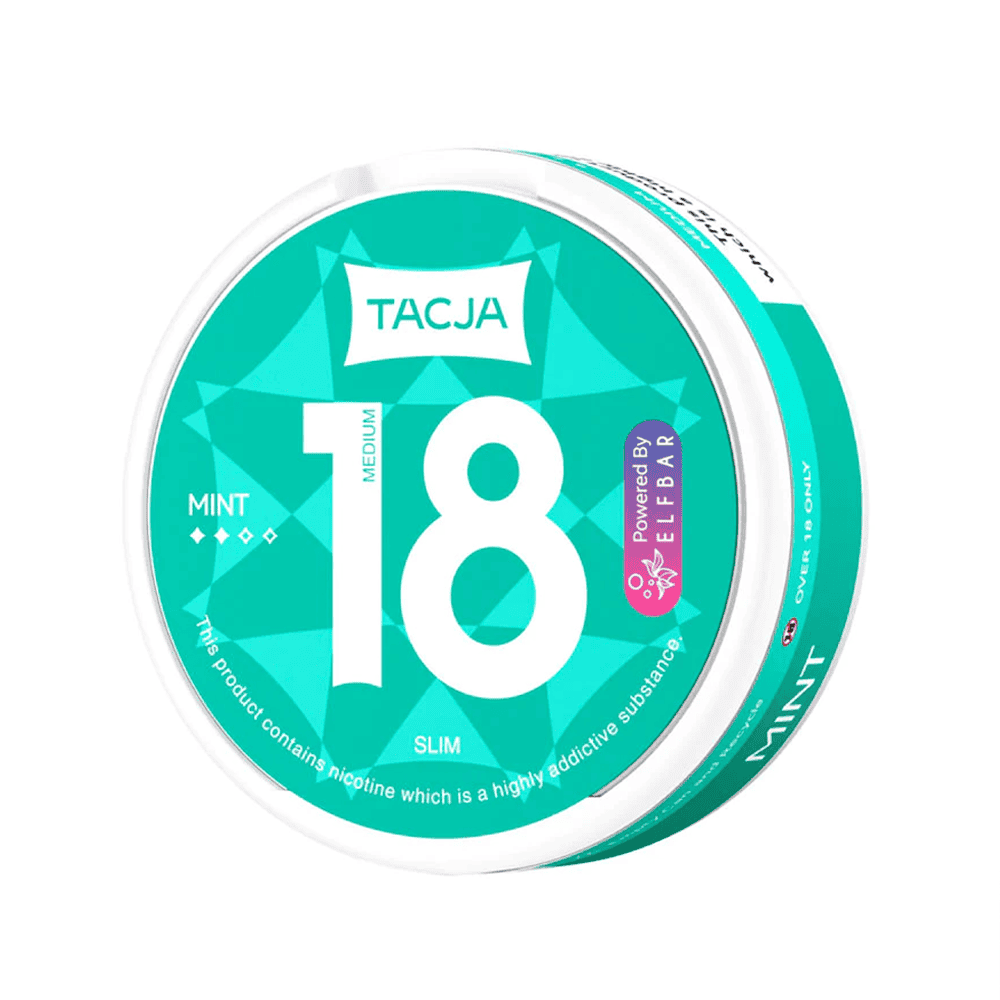 Elf Bar TACJA Nicotine Pouches - Mint 18mg