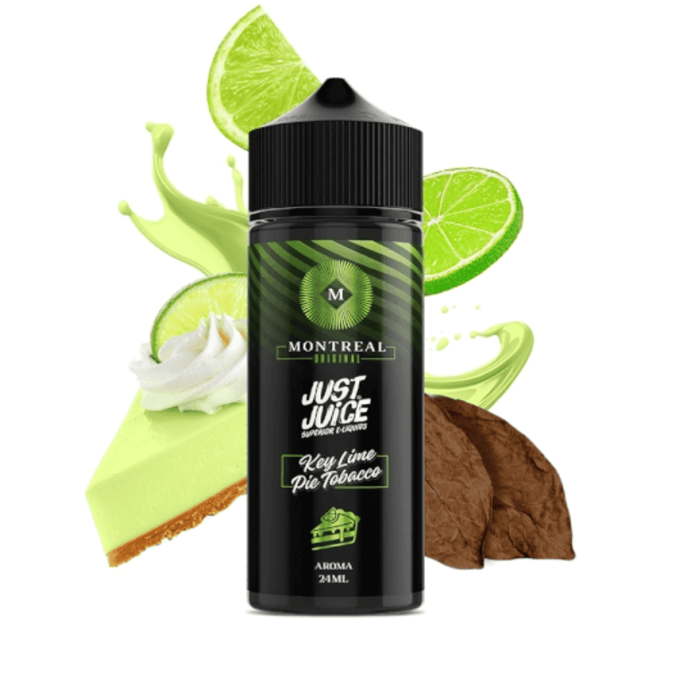 Montreal x Just Juice Key Lime Pie Tobacco 120ml Longfill