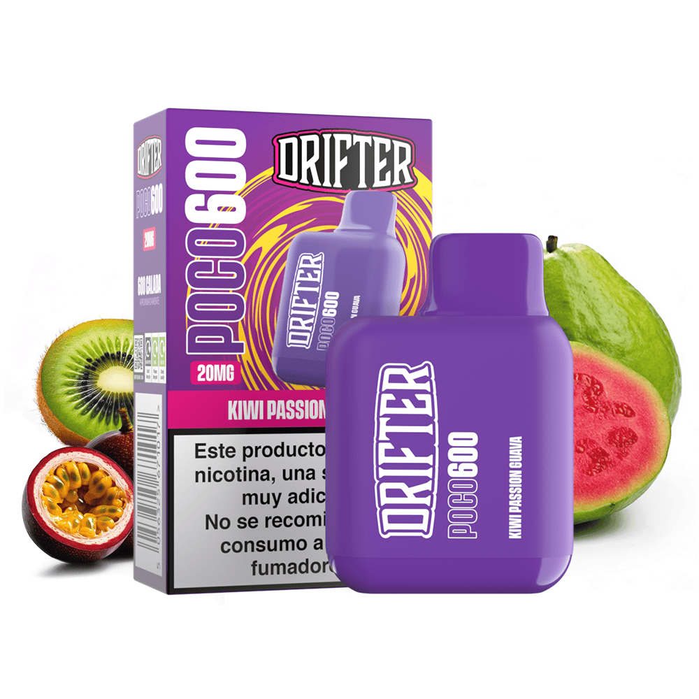 Drifter Poco 600 - Kiwi Passion Guava 20mg
