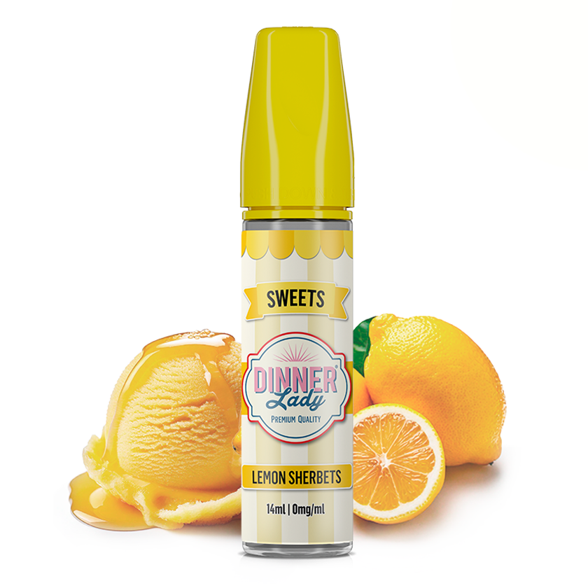 Dinner Lady - Lemon Sherbets 60ml Longfill